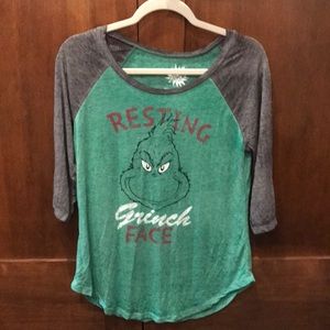 Grinch Pajama Shirt